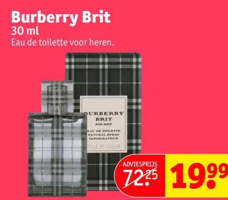 burberry eau de toilette kruidvat